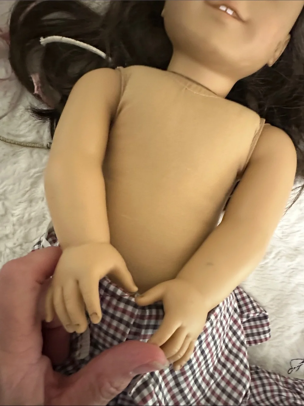 Vintage American Girl Samantha doll & mini doll set